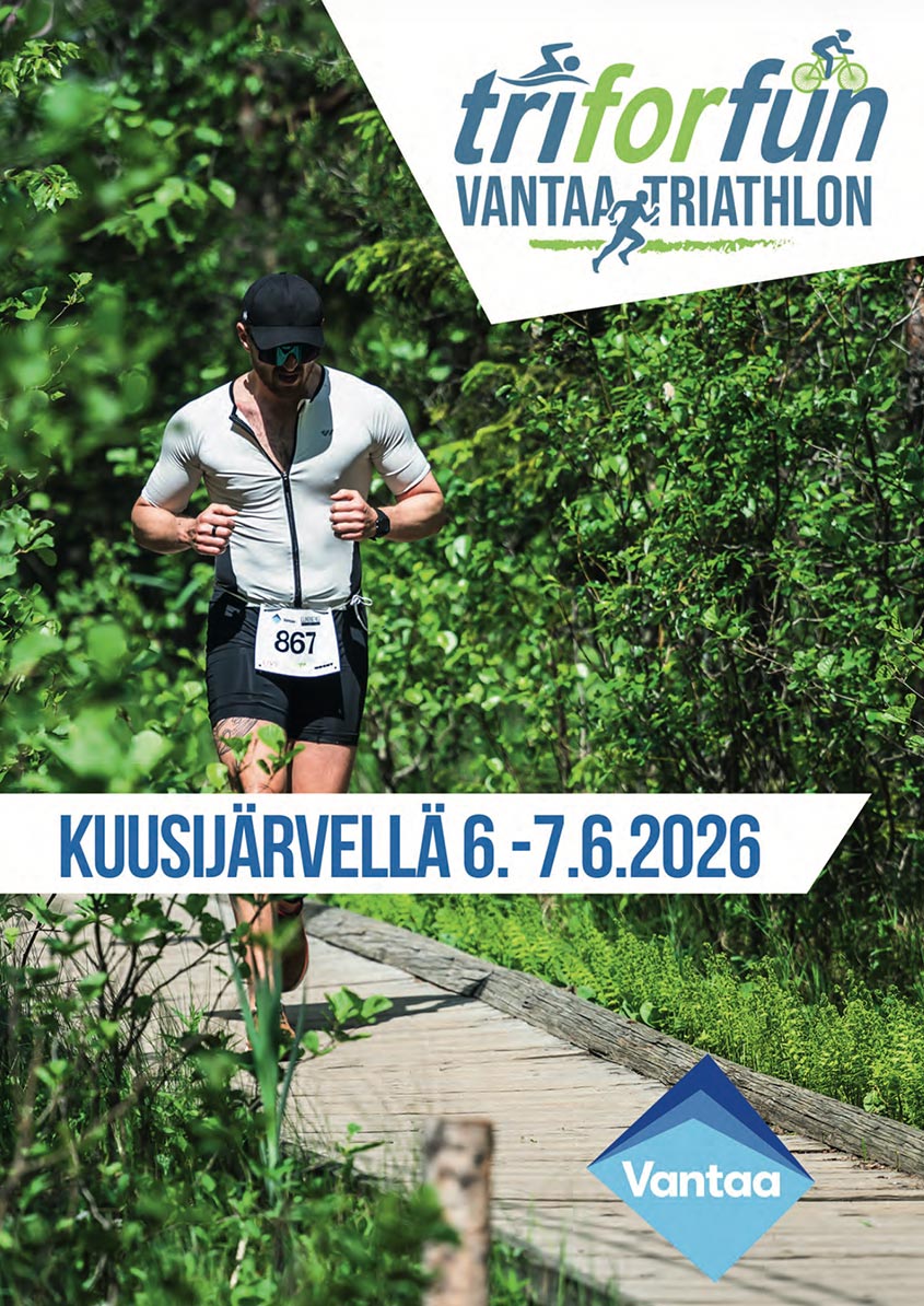 Vantaa Triathlon 2026 -esite